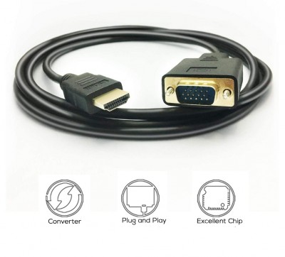 تحويلة من Hdmi to vga with cable