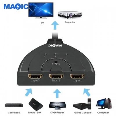 Hub hdmi 3 to 1