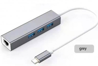 موزع usb مع مدخل شبكة 1 جيغا