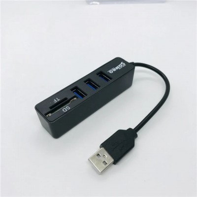 موزع usb2 with card reader 