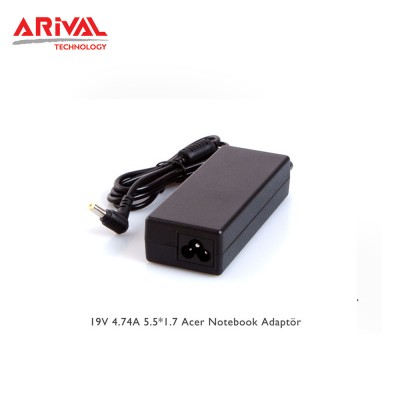 شاحن لابتوب acer adapter 19v 4.74a 5.5*1.7