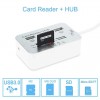 Hub usb with card reader typc