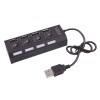 هاب USB 2 ON / OFF 4 PORT