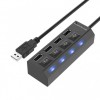 هاب USB 2 ON / OFF 4 PORT