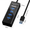 هاب USB 3 ON / OFF 4 PORT